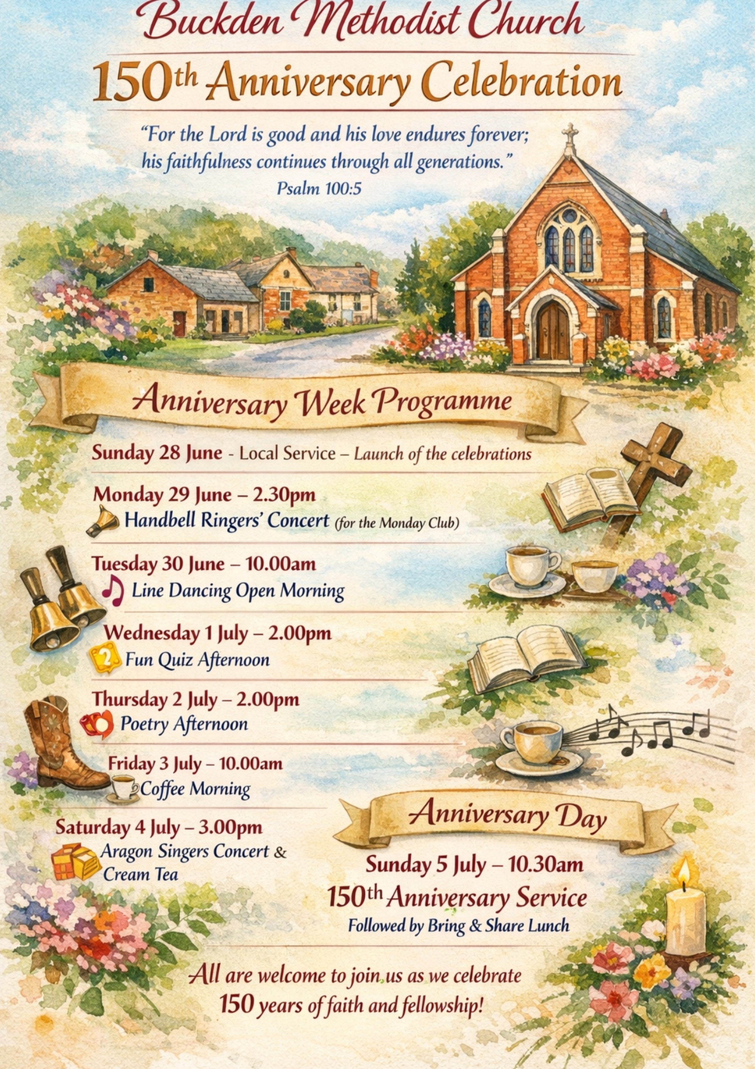 150th Anniversary Celebrations